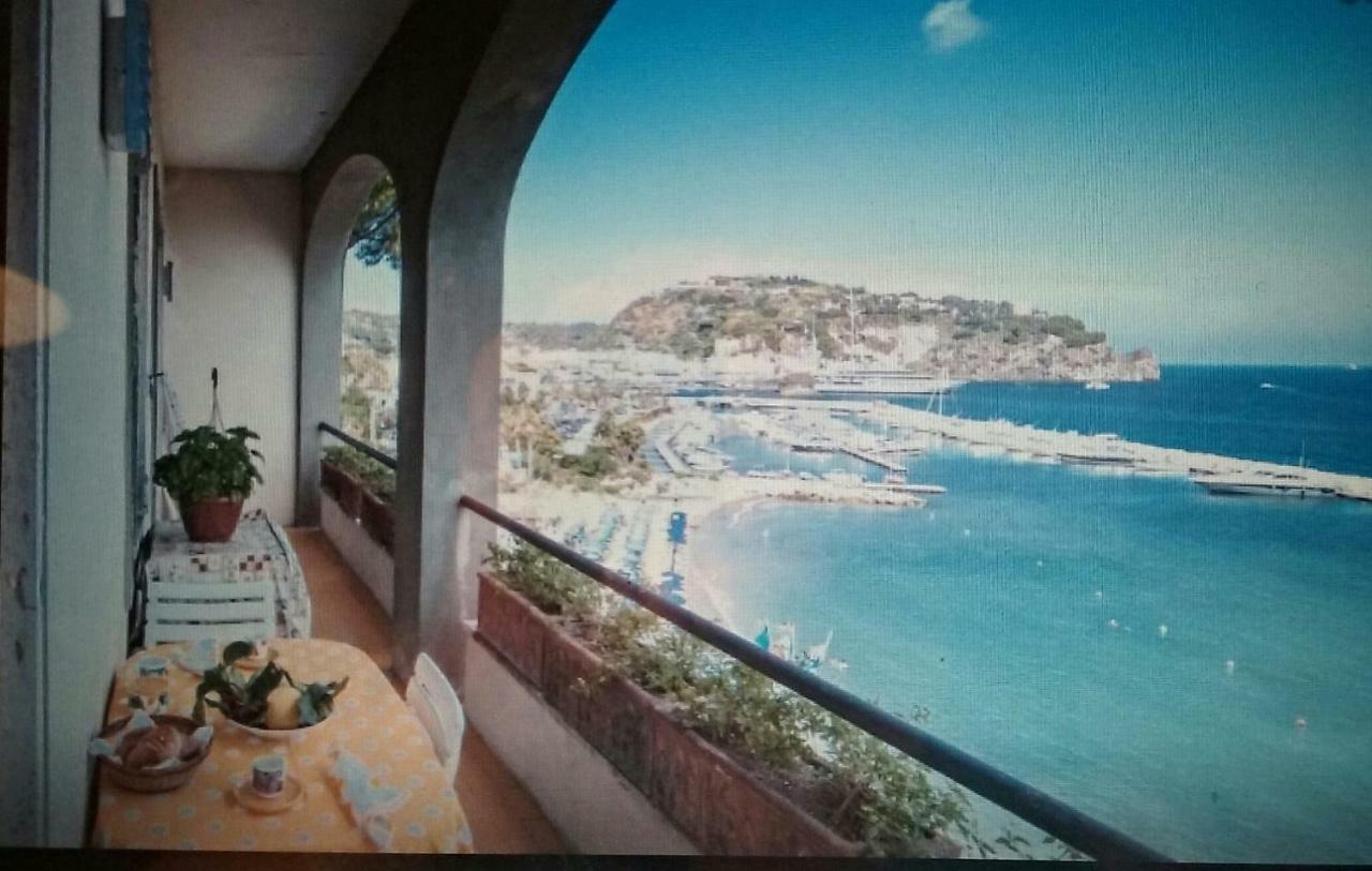 Ischia - Panoramic Apartment On The Sea Lacco Ameno  Dış mekan fotoğraf